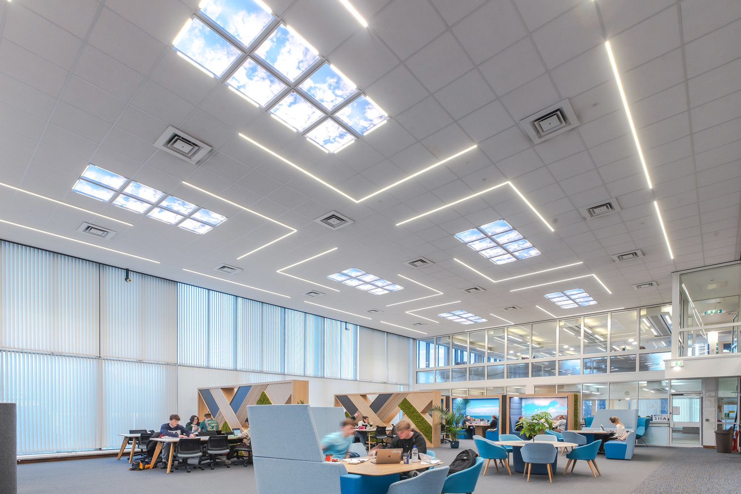 Swansea University, LED lighting