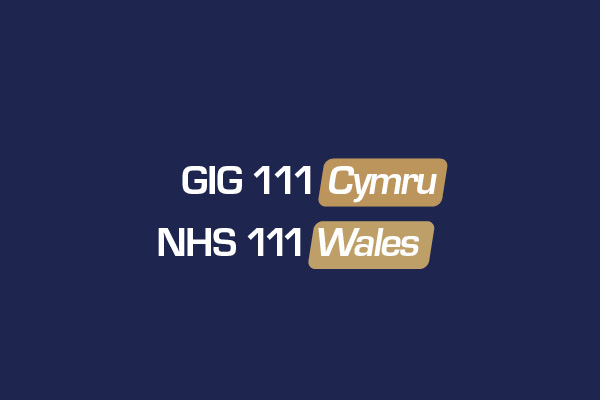 Gwirio eich symptomau ar GIG 111 Cymru