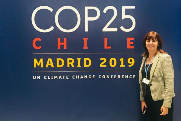 Lesley Griffiths y COP25